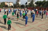 Flashmob şi mișcare în aer liber, în centrul Mioveniului