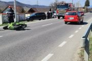Motociclist în stare critică, după accident!