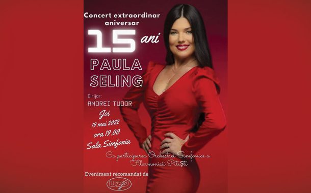 Paula Seling concertează la Filarmonica Pitești