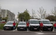4 mașini donate de Groupe Renault la Crucea Roșie