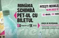 Piteștiul participă la campania ”România schimbă PET-ul cu biletul”
